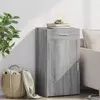 Image de Buffet Sonoma Gris 50x42,5x93 Cm Bois D'ingénierie Vidaxl