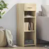 Image de Buffet Chêne Sonoma 30x42,5x93 Cm Bois D'ingénierie Vidaxl
