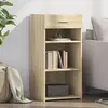 Image de Buffet Chêne Sonoma 45x42,5x93 Cm Bois D'ingénierie Vidaxl