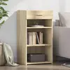 Image de Buffet Chêne Sonoma 50x42,5x93 Cm Bois D'ingénierie Vidaxl