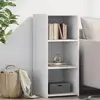 Image de Buffet Blanc 40x41x93 Cm Bois D'ingénierie Vidaxl