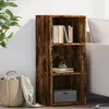 Image de Buffet Chêne Fumé 40x41x93 Cm Bois D'ingénierie Vidaxl