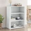 Image de Buffet Blanc 70x41x93 Cm Bois D'ingénierie Vidaxl