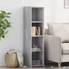 Image de Buffet Sonoma Gris 30x41x124 Cm Bois D'ingénierie Vidaxl