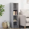 Image de vidaXL Buffet sonoma gris 30x41x124 cm bois dingénierie 846381