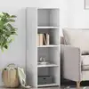 Image de Buffet Blanc 40x41x124 Cm Bois D'ingénierie Vidaxl