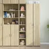 Image de Buffet Haut Chêne Sonoma 30x41x185 Cm Bois D'ingénierie Vidaxl