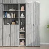 Image de vidaXL Buffet haut sonoma gris 30x41x185 cm bois dingénierie 846416