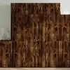 Image de Armoire De Rangement Chêne Fumé 70x42,5x225cm Bois D'ingénierie Vidaxl
