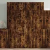 Image de vidaXL Armoire de rangement chêne fumé 80x425x225cm bois dingénierie armoire de rangement de salle de bain unité de 3281354