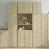 Image de vidaXL Buffet haut chêne sonoma 80x425x249 cm bois dingénierie 3281359