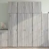 Image de Buffet Haut Sonoma Gris 80x42,5x249 Cm Bois D'ingénierie Vidaxl