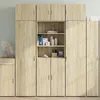 Image de vidaXL Buffet haut chêne sonoma 70x425x185 cm bois dingénierie 3281373