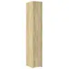 Image de Vidaxl buffet haut chêne sonoma 30x42,5x185 cm bois d'ingénierie