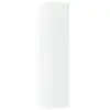 Image de Vidaxl buffet haut blanc 40x42,5x185 cm bois d'ingénierie