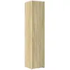 Image de Buffet Haut Chêne Sonoma 40x42,5x185 Cm Bois D'ingénierie Vidaxl