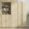 Image de vidaXL Buffet haut chêne sonoma 50x42 5x185 cm bois dingénierie 3281415