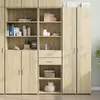 Image de Buffet Haut Chêne Sonoma 50x42,5x185 Cm Bois D'ingénierie Vidaxl