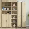 Image de Buffet Haut Chêne Sonoma 45x41x185 Cm Bois D'ingénierie Vidaxl
