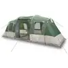 Image de Vidaxl tente de camping tunnel 4 personnes vert imperméable