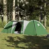 Image de vidaXL Tente familiale à dôme 8 personnes vert imperméable 4009428