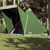 Image de vidaXL Tente familiale tipi 6 personnes vert imperméable 4009438