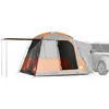 Image de vidaXL Tente de voiture 4 personnes gris et orange imperméable tente tente de jardin abri dextérieur tente de camping 4009490