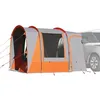 Image de vidaXL Tente de voiture 4 personnes gris et orange imperméable tente tente de jardin abri dextérieur tente de camping 4009499