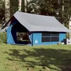 Image de vidaXL Tente de camping 5 personnes bleu imperméable tente abri de camping abri de jardin tente de jardin abri 4009540
