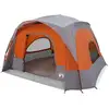 Image de Vidaxl tente de cabine familiale 6 personnes gris orange imperméable