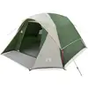 Image de Vidaxl tente de camping de cabine 4 personnes vert imperméable