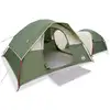 Image de Vidaxl tente de camping 5 personnes vert imperméable