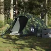Image de vidaXL Tente de camping tunnel 3 personnes camouflage imperméable tente abri de camping abri de jardin tente de jardin 4009629