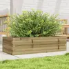 Image de Jardinière 90x40x23 Cm Bois De Pin Imprégné Vidaxl