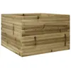 Image de Jardinière 70x70x45,5 Cm Bois De Pin Imprégné Vidaxl