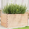 Image de Jardinière 90x60x45,5 Cm Bois De Pin Massif Vidaxl