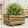 Image de vidaXL Jardinière 40x40x265 cm bois de pin imprégné jardinière dextérieur bac à fleurs boîte à plantes jardinière de 847292