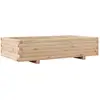 Image de Jardinière 110x60x26,5 Cm Bois De Pin Massif Vidaxl