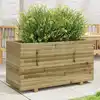 Image de Jardinière 90x40x49,5 Cm Bois De Pin Imprégné Vidaxl