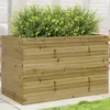 Image de Jardinière 110x60x68,5 Cm Bois De Pin Imprégné Vidaxl