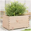 Image de Jardinière 90x60x49,5 cm bois de pin massif