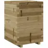 Image de Jardinière 50x50x72,5 Cm Bois De Pin Imprégné Vidaxl