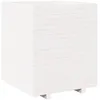 Image de Jardinière Blanc 60x60x72,5 Cm Bois De Pin Massif Vidaxl