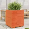 Image de Jardinière Cire Marron 60x60x72,5 Cm Bois De Pin Massif Vidaxl