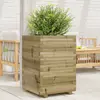 Image de Jardinière 50x50x72 Cm Bois De Pin Imprégné Vidaxl