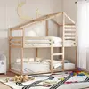 Image de Lit Superposé Sans Matelas 90x190 Cm Bois De Pin Massif Vidaxl