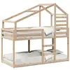Image de Vidaxl lit superposé sans matelas 90x190 cm bois de pin massif