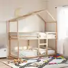 Image de Lit Superposé Sans Matelas 90x190 Cm Bois De Pin Massif Vidaxl