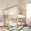 Image de vidaXL Lit superposé sans matelas 90x190 cm bois de pin massif 3282047