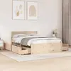 Image de Cadre De Lit Sans Matelas 140x190 Cm Bois De Pin Massif Vidaxl